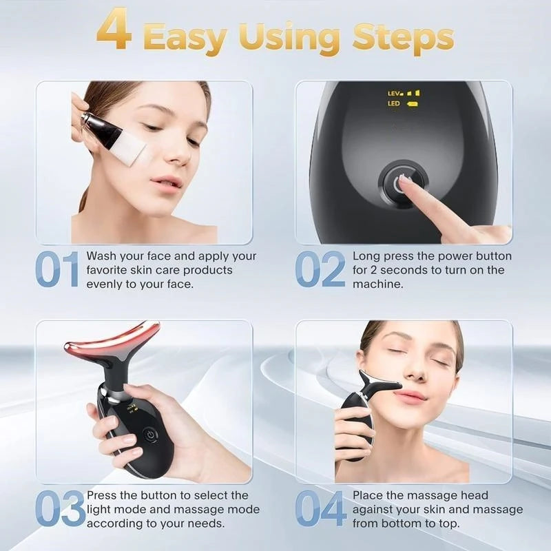 Vibrant Glow Neck & Face Massager